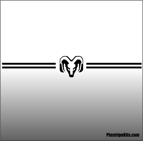Ram Truck logo emblem decal vinyl pinstripe stripe Ram Truck logo emblem decal vinyl pinstripe stripe