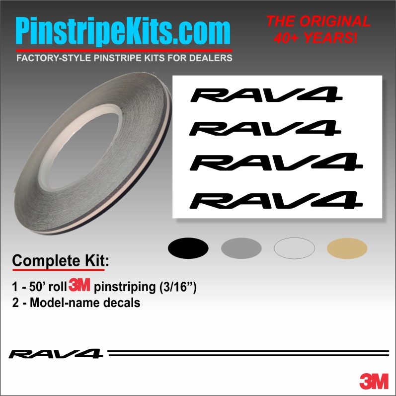 Toyota vinyl logo emblem decal pinstripe kit Toyota vinyl logo emblem decal pinstripe kit