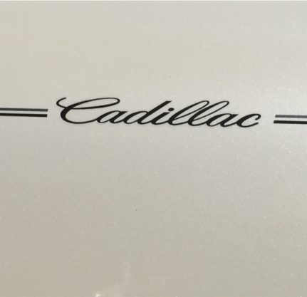 Cadillac logo emblem decal pinstripe stripe kit Cadillac logo emblem decal pinstripe stripe kit