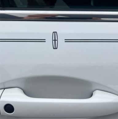 Lincoln vinyl logo emblem decal pinstripe kit Lincoln vinyl logo emblem decal pinstripe kit