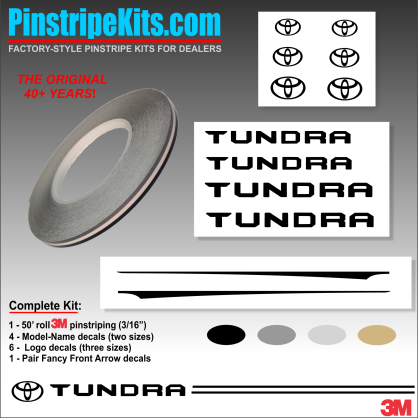 Toyota vinyl logo emblem decal pinstripe kit Toyota vinyl logo emblem decal pinstripe kit
