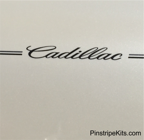 Cadillac Logo Emblem Decal Vinyl Pinstripe Stripe Cadillac Logo Emblem Decal Vinyl Pinstripe Stripe