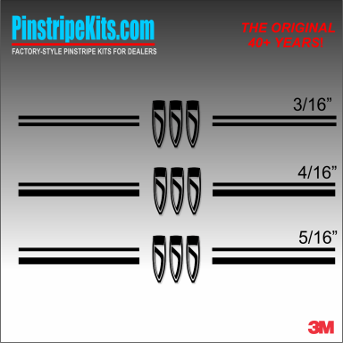 Buick vinyl logo emblem decal pinstripe kit Buick vinyl logo emblem decal pinstripe kit