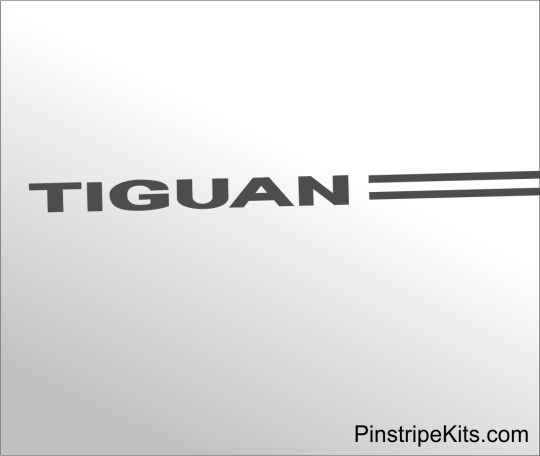 VW Volkswagen Tuguan logo emblem decal viny pinstripe stripe kit VW Volkswagen Tuguan logo emblem decal viny pinstripe stripe kit