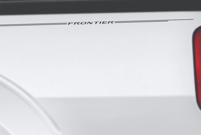 Nissan Frontier vinyl logo emblem decal pinstripe kit Nissan Frontier vinyl logo emblem decal pinstripe kit