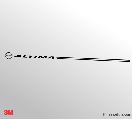 Nissan vinyl logo emblem decal pinstripe kit Nissan vinyl logo emblem decal pinstripe kit