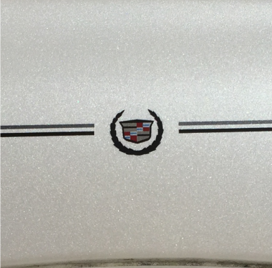 Cadillac vinyl logo emblem decal pinstripe stripe kit 66 Cadillac vinyl logo emblem decal pinstripe stripe kit 66