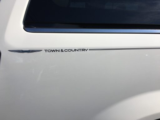 Chrysler Town & Country logo emblem decal pinstripe kit Chrysler Town & Country logo emblem decal pinstripe kit
