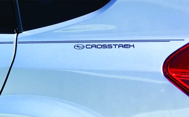 Subaru CrossTrek Logo Emblem Decal Pinstripe Kit Subaru CrossTrek Logo Emblem Decal Pinstripe Kit