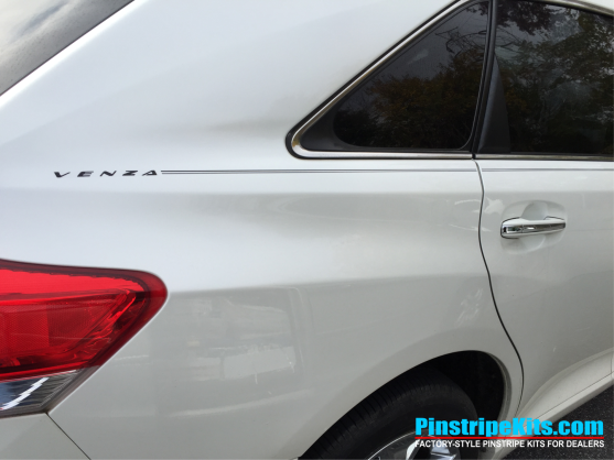 Toyota Venza vinyl logo emblem decal pinstripe stripe kit Toyota Venza vinyl logo emblem decal pinstripe stripe kit