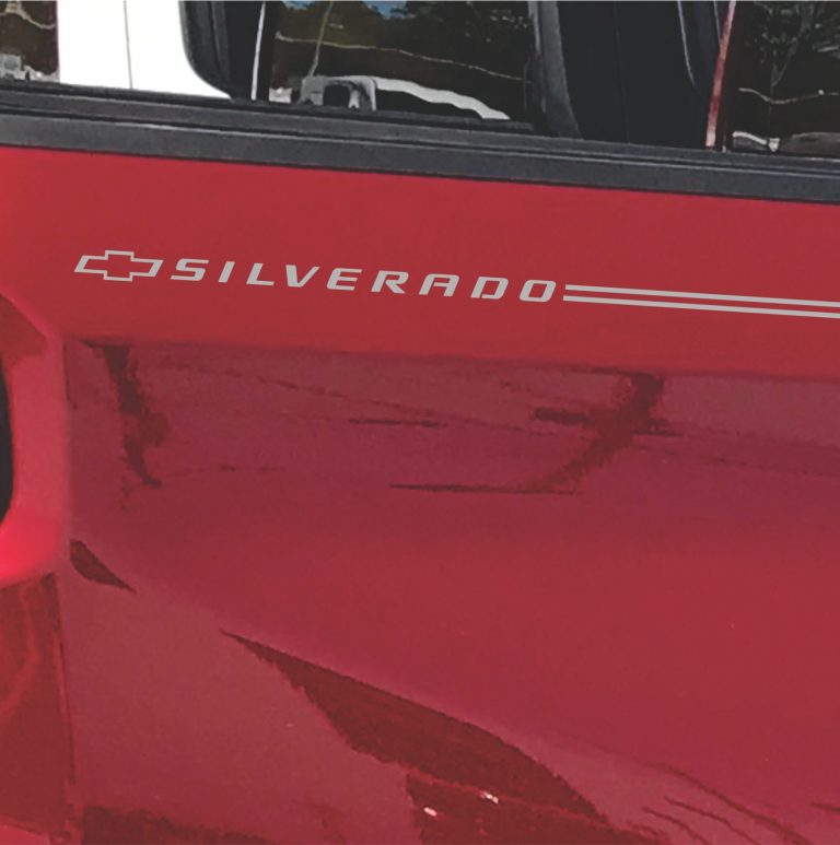 Chev Chevrolet vinyl logo emblem decal pinstripe kit Chev Chevrolet vinyl logo emblem decal pinstripe kit