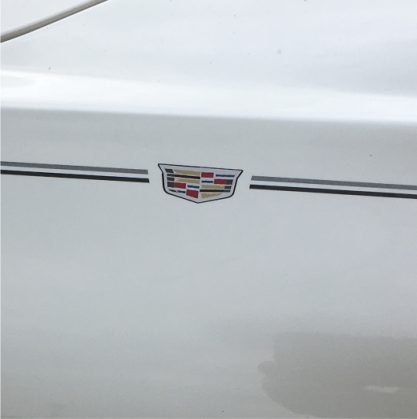 Cadillac vinyl logo emblem decal pinstripe stripe kit 58 Cadillac vinyl logo emblem decal pinstripe stripe kit 58