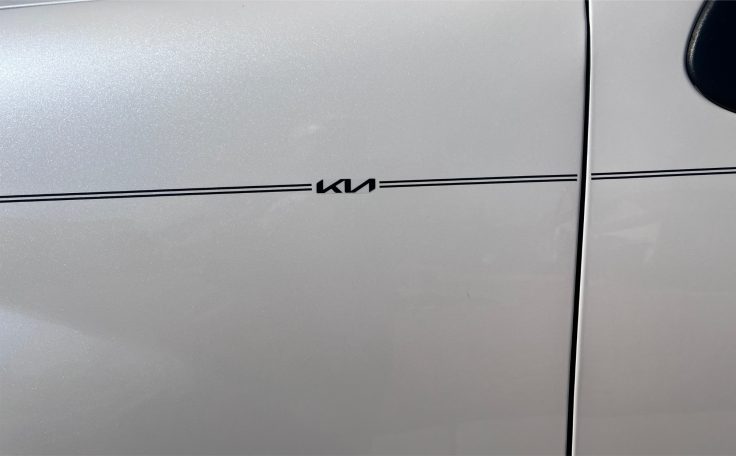 KIA vinyl logo emblem decal pinstripe kit KIA vinyl logo emblem decal pinstripe kit