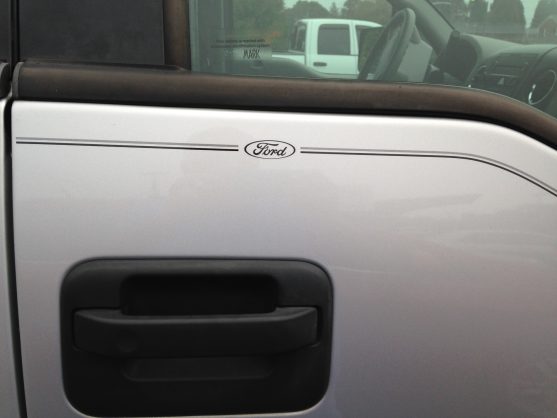 Ford vinyl logo emblem decal pinstripe kit Ford vinyl logo emblem decal pinstripe kit