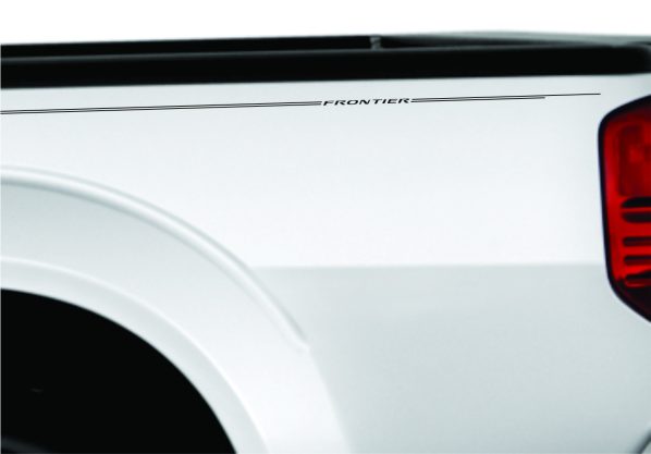 Nissan Frontier vinyl logo emblem decal pinstripe kit Nissan Frontier vinyl logo emblem decal pinstripe kit