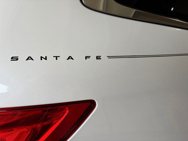 Hyundai Santa Fe vinyl logo emblem decal pinstripe kit