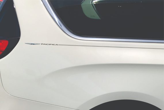 Chrysler Pacifica logo emblem decal pinstripe kit Chrysler Pacifica logo emblem decal pinstripe kit