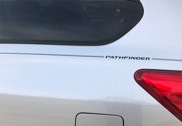 Nissan Pathfinder vinyl logo emblem decal pinstripe kit Nissan Pathfinder vinyl logo emblem decal pinstripe kit