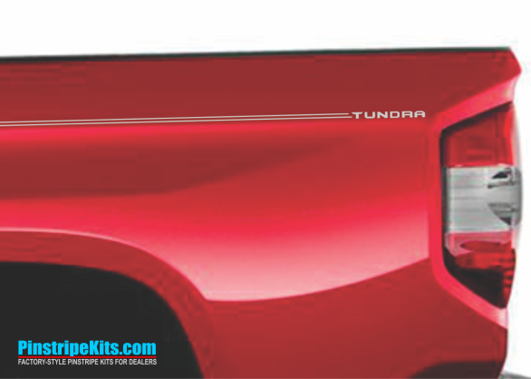 Toyota Tundra vinyl logo emblem decal pinstripe stripe kit Toyota Tundra vinyl logo emblem decal pinstripe stripe kit