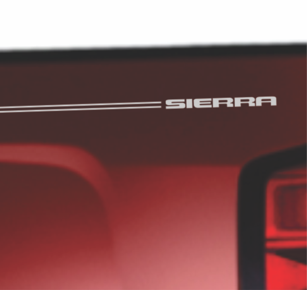 GMC Sierra Logo emblem decal pinstripe kit GMC Sierra Logo emblem decal pinstripe kit