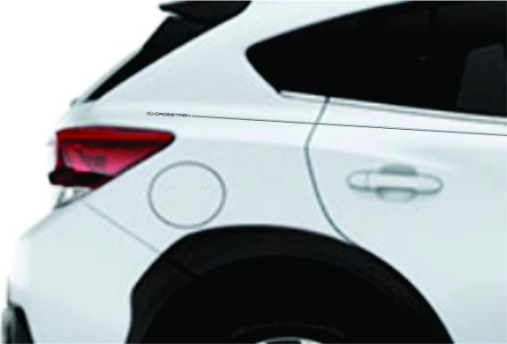 Subaru CrossTrek Logo Emblem Decal Pinstripe Kit Subaru CrossTrek Logo Emblem Decal Pinstripe Kit