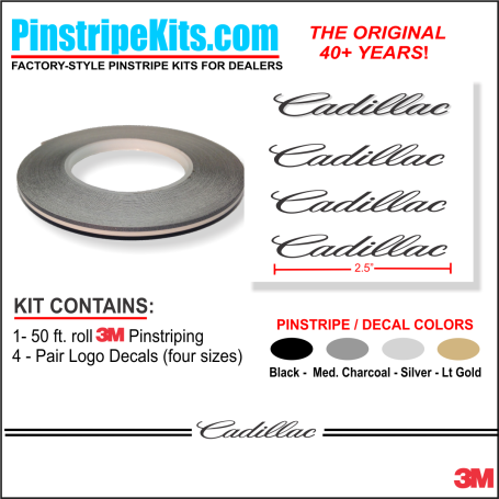 Cadillac Logo Emblem Decal Vinyl Pinstripe Stripe Cadillac Logo Emblem Decal Vinyl Pinstripe Stripe