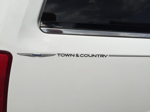 Chrysler Town & Country logo emblem decal pinstripe kit Chrysler Town & Country logo emblem decal pinstripe kit