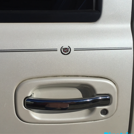 Cadillac vinyl logo emblem decal pinstripe stripe kit 67 Cadillac vinyl logo emblem decal pinstripe stripe kit 67