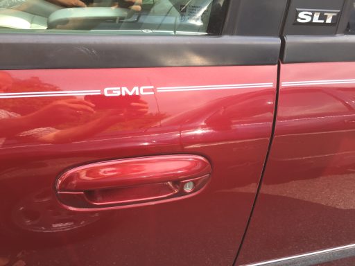 GMC vinyl logo emblem decal pinstripe kit GMC vinyl logo emblem decal pinstripe stripe kit