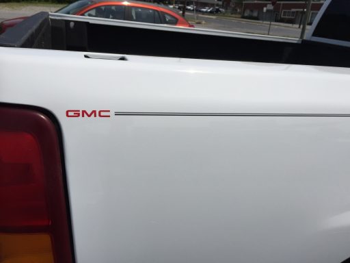 GMC vinyl logo emblem decal pinstripe stripe kit GMC vinyl logo emblem decal pinstripe stripe kit