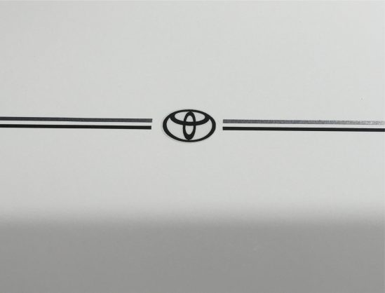 Toyota vinyl logo emblem decal pinstripe stripe kit Toyota vinyl logo emblem decal pinstripe stripe kit