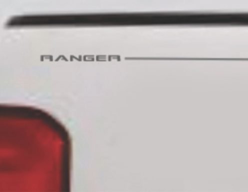 Ford Ranger name logo emblem decal pinstripe Ford Ranger name logo emblem decal pinstripe