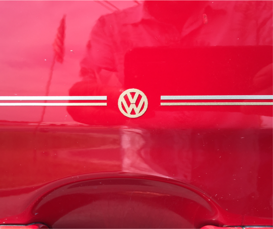 VW Volkswagen logo emblem decal viny pinstripe stripe kit VW Volkswagen logo emblem decal viny pinstripe stripe kit
