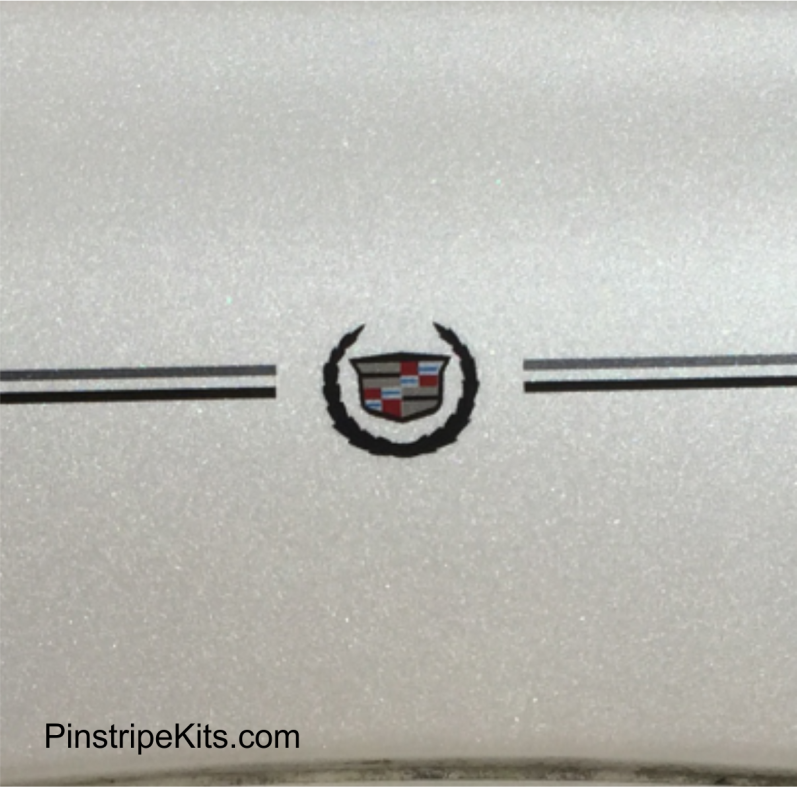 Cadillac vinyl logo emblem decal pinstripe stripe kit 48 Cadillac vinyl logo emblem decal pinstripe stripe kit 48