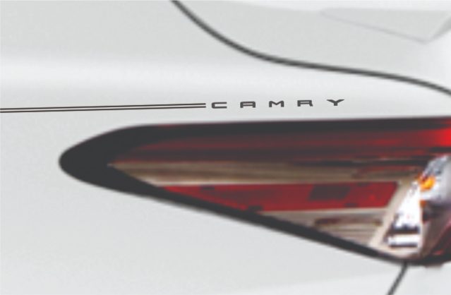 Toyota Camry vinyl logo emblem decal pinstripe stripe kit Toyota Camry vinyl logo emblem decal pinstripe stripe kit